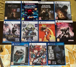 11 Giochi PS4 e PS5 NON SPEDISCO