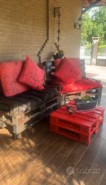 Panca + tavolo pallet