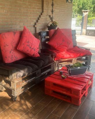 Panca + tavolo pallet