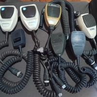 lotto microfoni da palmo per ricetrasmittenti 