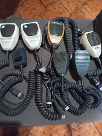 lotto microfoni da palmo per ricetrasmittenti 