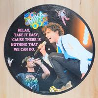 Vinile 33 giri da parete omaggio a Mika 