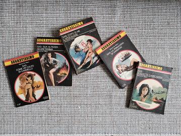 Lotto 5 libri Segretissimo SAS anni 70 Mondadori