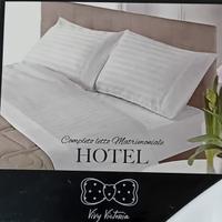 Completo letto matrimoniale 100% Cotone
