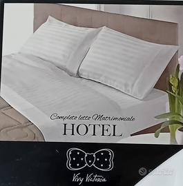 Completo letto matrimoniale 100% Cotone