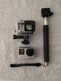 GoPro HERO4 Action Cam + Custodia + Stick