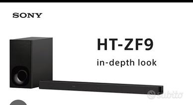 soundbar sony ht zf9