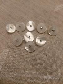 Gemelli e bottoni madreperla 