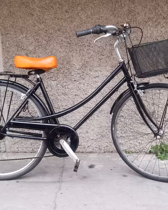 donna 28 con marce e cestino pronta all'uso 