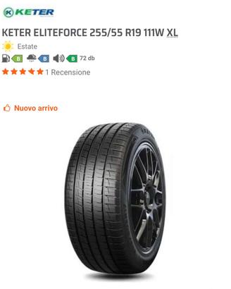 KETER ELITEFORCE 255/55 R19 111W XL