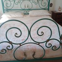 letto in ferro battuto