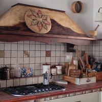 cucina artigianale country chic