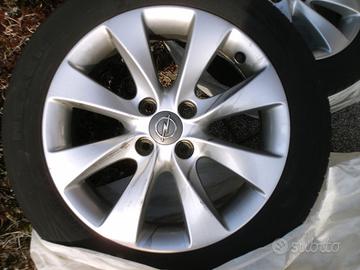 gomme e cerchi in lega Opel Corsa D