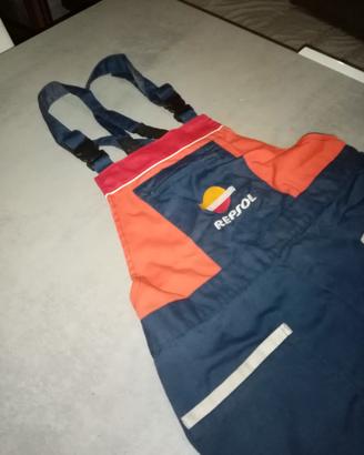 rarissima salopett repsol lavoro xl 