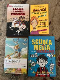 4 libri per bambini / ragazzi