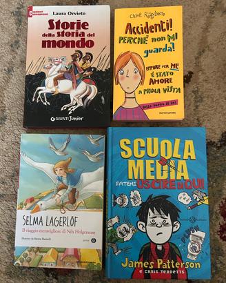 4 libri per bambini / ragazzi