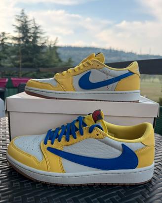 Air Jordan 1 Low Travis Scott Canary