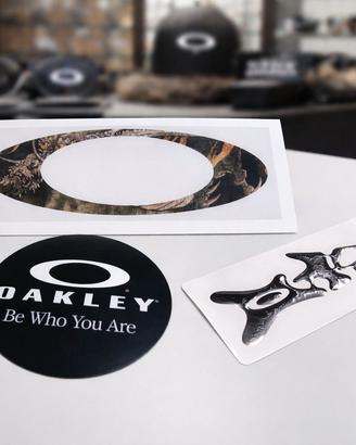 🕶️ Set 3 Sticker Oakley Original Style – Nuovi 🕶
