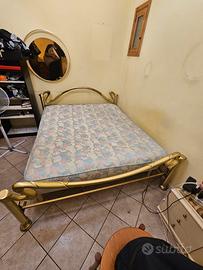 letto matrimoniale vintage (insieme completo) )