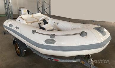 Gommone SUR + motore HONDA BF30 + CARRELLO