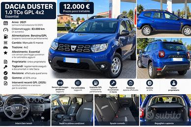 Dacia Duster 1.0 TCe GPL Essential – 2021 –