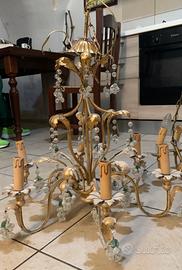 Lampadario stile barocco