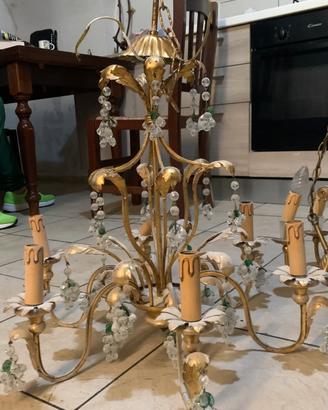 Lampadario stile barocco