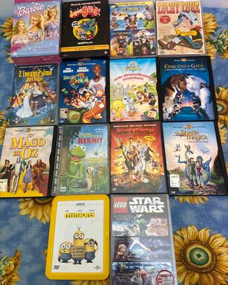 Film dvd cartoni animati ,ed.snapper,jewel,altri
