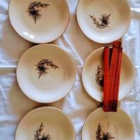 Antichi piattini in ceramica