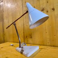 Lampada da tavolo regolabile anni '50