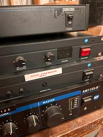 AMPLIFICATORI, EQUALIZZATORI RCF PASO