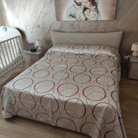 Copriletto matrimoniale in cotone Nausikaa