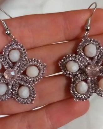 orecchini in chiacchierino