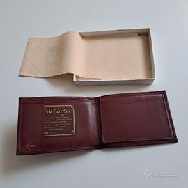 portafoglio uomo vintage cartier 