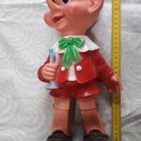 PINOCCHIO PUPAZZO LEDRA ANNI 60 IN GOMMA ALTEZZA 3