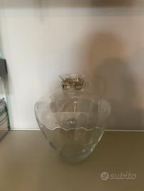 Maria Cristina  Sterling  vaso in cristallo 18 pb