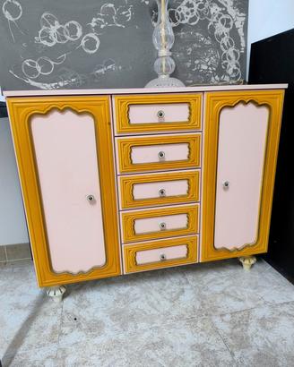 Mobile bagno cassettiera vintage anni 70