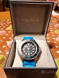 Orologio Nautica quarzo 200M, cassa in acciaio