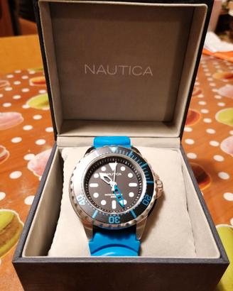 Orologio Nautica quarzo 200M, cassa in acciaio