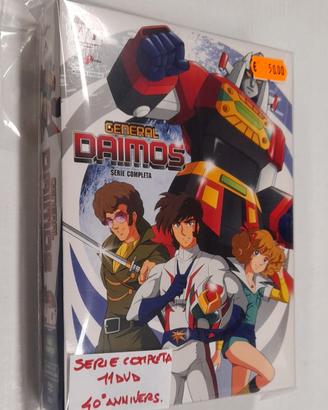 General DAIMOS serie completa 11 DVD Yamato