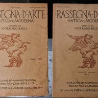 2 RIVISTE RASSEGNA D'ARTE 