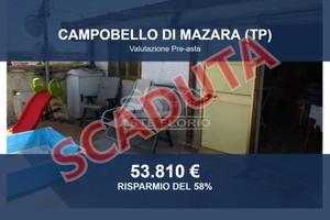 Immobile in asta di 237 m² a Campobello di Mazara