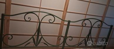 letto in ferro battuto 