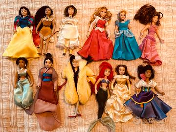 Bambole Disney di porcellana