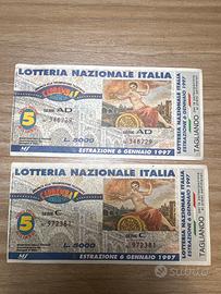 Biglietti lotteria italia