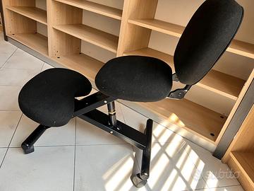 Sedia svedese ergonomica con schienale - Arredamento e Casalinghi In  vendita a Novara
