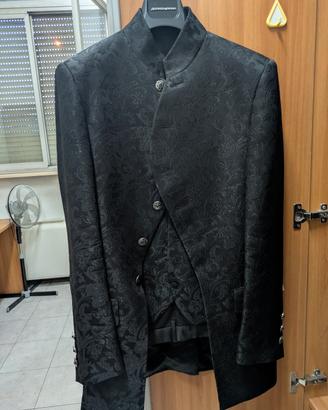 Abito da sposo damascato 