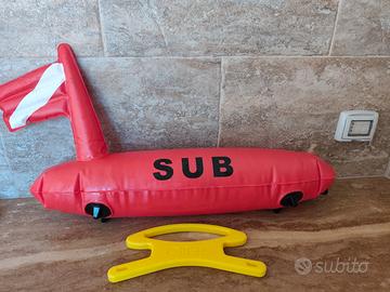Pallone Sub più Asola raccoglie filo 