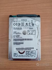 Hard disk Hitachi sata 250GB da 2.5"