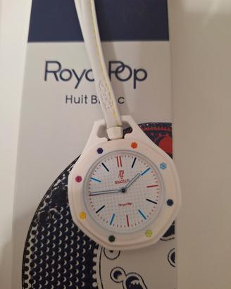 Swatch x Audemars Piguet Royal pop Huit Blanc